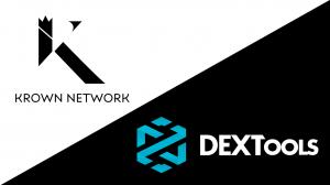 Krown Network x DEXTools Graphic