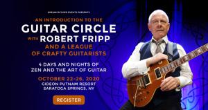 Robert Fripp’s Introduction To The Guitar Circle Poster