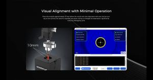 Laser Nozzle Visual Aligner | Fast Beam-to-Nozzle Centering for Fiber Laser Cutters