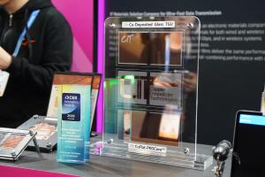 CIT’s CuFlat Package Core (CuFlat-PKGCore) on display at CES 2026, along with the trophy of CES Innovation Award 2026