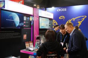 A scene from CIT's booth at Busan Pavilion at CES 2026