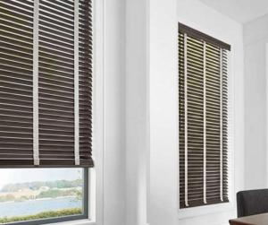 Motorized shades installation in Summerlin, Las Vegas by LV Window Coverings Center service truck