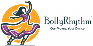 BollyRhythm logo, representing on‑demand South Asian wedding‑dance tutorials and choreography guidance.