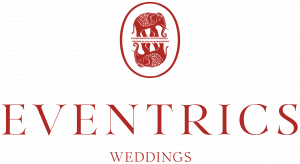 Eventrics Weddings logo for the team specializing in luxury South Asian and multicultural wedding planning.