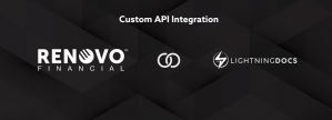 Custom API Integration with Renovo Financial and Lightning Docs logos
