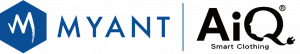 Myant Logo and AiQ Logo