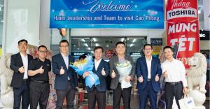 Haier Group’s High-Level delegation visits Dien May Cho Lon