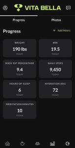 health metrics tracking, physician-guided app, health dashboard