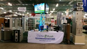 Clarke and Rush Booth