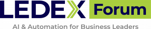 Logo for LEDEX Forum, an international conference focused on real-world AI and automation applications for business leaders, held in the Algarve.