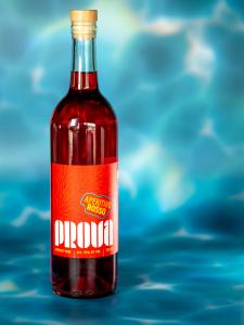 A bottle of Prova's Aperitivo Rosso