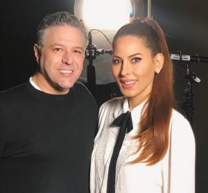Todd J. Stein with Kerri Kasem, of Kasem Cares