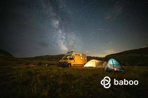 Camping for astrotourism