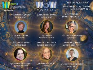 WithIt announces the 2026 WOW Awards Recipients in advance of Sunday, Jan 25th awards gala.