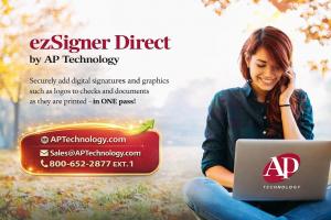 ezSigner Direct. Check signing software. Easily import and edit digital graphics to your secure checks and documents.