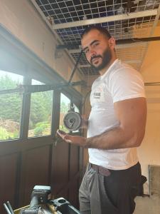 Garage door spring replacement