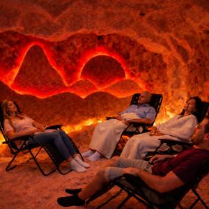 Commercial salt cave construction by certified builder