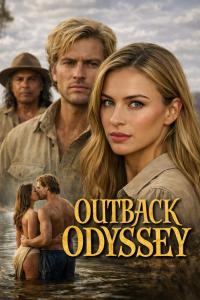 Artwork for the historical novel Outback Odyssey by Paul Rushworth-Brown.