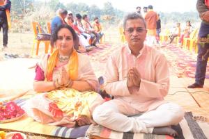 Founders doing Pooja