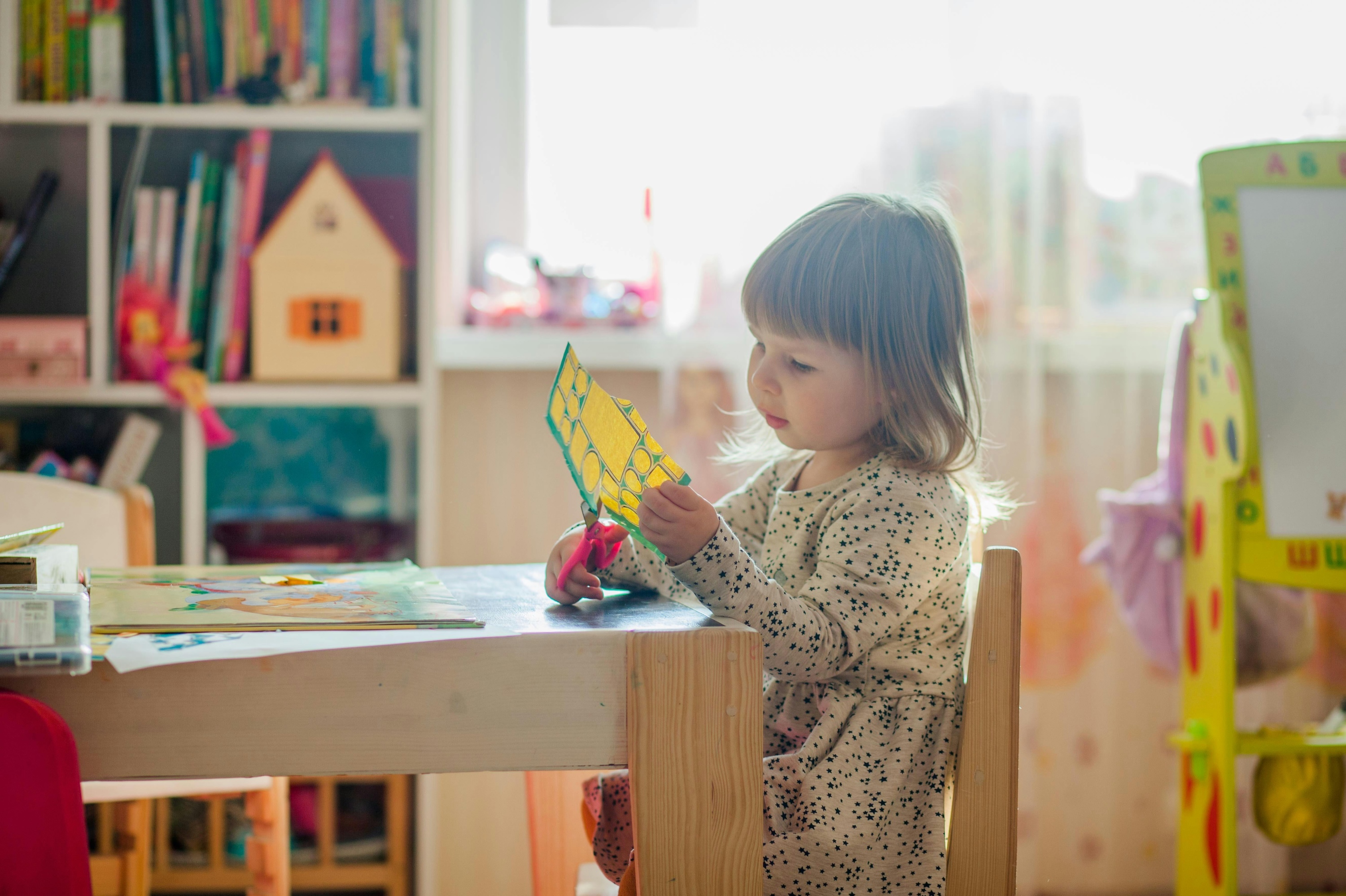 A bright and organized classroom environment in a modern childcare setting, representing the high-quality early learning spaces supported by the TORSH initiative in New York.