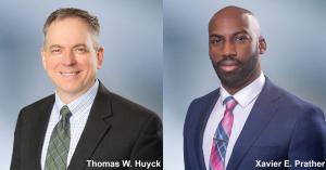 Attorney Thomas W. Huyck and Xavier E. Prather