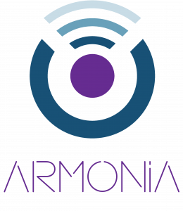 Armonia enterprise audio platform logo