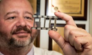 Dr. Emil Kartalov, an associate professor in the Naval Postgraduate School Department of Physics is a prolific inventor with 40 patents to his name.