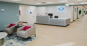 Indoor entrance lobby of The Haven Detox - Oklahoma