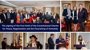 Presentation of the First Draft of the Constitutional Charter for Peace, Regeneration and the Flourishing of Humanity at the Capitol Hill Club