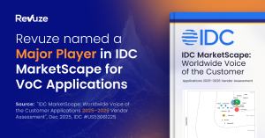 IDC MarketScape 2025-2026 VoC Platform Major Players