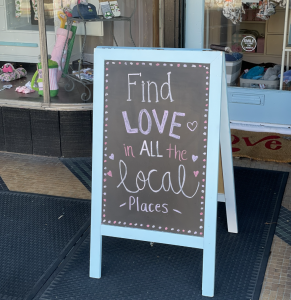 love-walk-havre-de-grace-sign