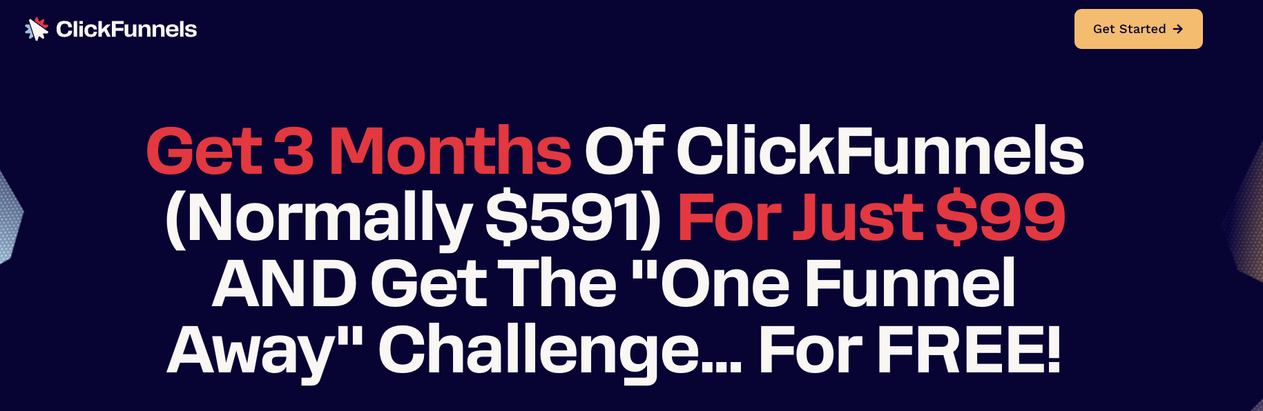 ClickFunnels 3 Months discount offer