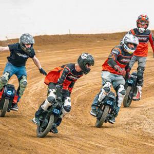 Electric Dirt Bike Racing At AZ Bike Week.