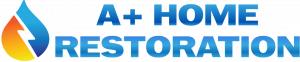 A Plus Home Restoration Logo