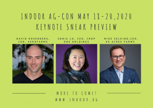 Indoor Ag-Con 2020 Keynote Speaker Sneak Preview