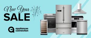 Appliances Connection 2020 New  Year Sale Banner