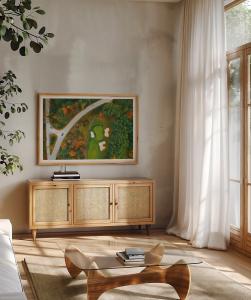 aerial golf course photography