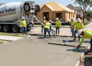 Fast Dallas Concrete Contractor service