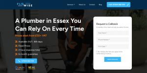 Flowise Essex - Emergency Plumbing Services Website Image