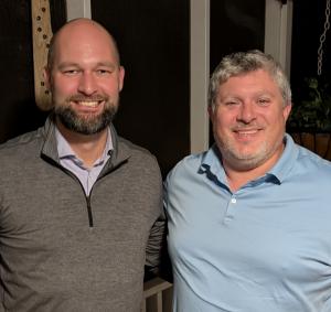 Inventors and friends Simon Goodhead and David Mustard bring fire safety and technology experience to the Flash Inspector leadership.