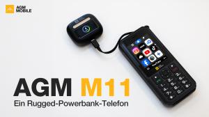 Ein Rugged-Powerbank-Telefon