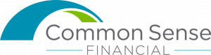 Common Sense Logo Blue, Green & Grey