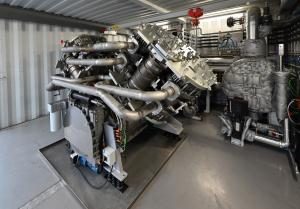 Enerin AS industrial heat pump installed at GE Healthcare, Lindesnes, Norway, where it is used to decarbonise a chemical recovery process.