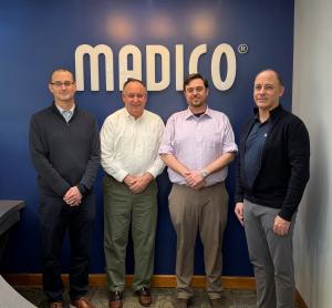 Madico Johnson Window Films Acquisition - John Storms, Scott Davidson, William Davidson, Lawrence Constantin at Madico HQ
