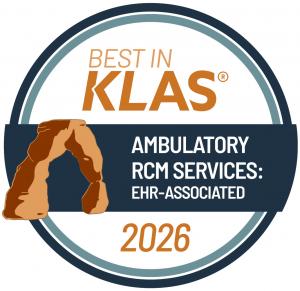 2026 Best in KLAS Revenue Cycle Management: EHR-Associated logo
