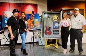 Ed Mero President/Amber Rinehart (portrait artist) Christina McGinley BCCC / Tony Radovich DDMF