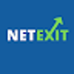 NetExit Logo Blue, White & Green