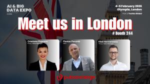 PubConcierge team at AI & Big Data Expo - London, 4-5 February 2026, booth 244
