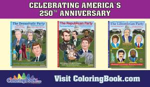 Honor America’s 250th Anniversary with Timeless Presidential Posters, Notebooks & Coloring Books!