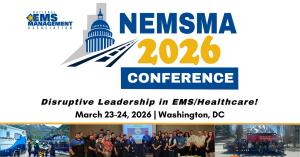The National EMS Management Association (NEMSMA)'s conference graphic for Washington DC